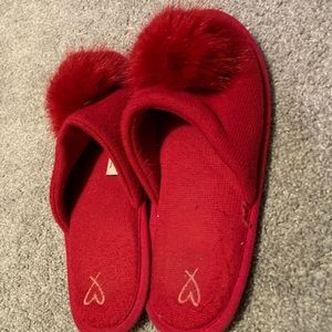 VS Red Slippers